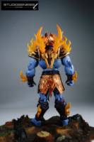 FIRE ARMOR SKELETOR evil lord of fire and destruction!!! (Masters of the Universe) Custom Action Figure