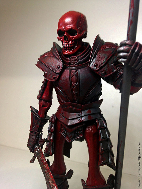 Mythic Legions: Lord Clavian Blood Magic Skeleton Warrior (Mythic