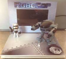 Robocop charging station/ USB hub (Robocop) Custom Diorama / Playset