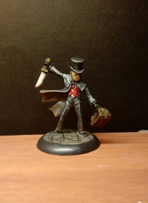 Jack The Ripper (original) Custom Miniature   Figurine