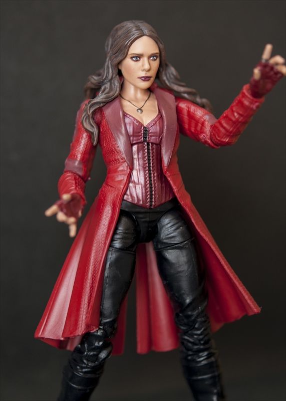 Scarlet Witch (Civil War) [Face Repaint] (Marvel Legends) Custom Action ...