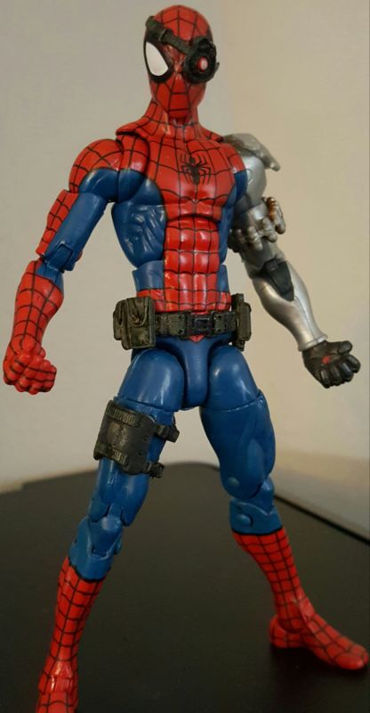 Cyborg spiderman (Marvel Legends) Custom Action Figure