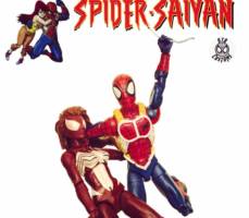 Spider-Saiyan (Marvel Legends) Custom Action Figure