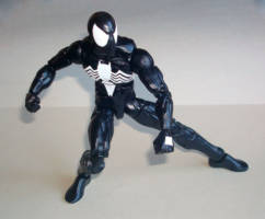 Spider-Man (Black Symbiote Suit) (Marvel Legends) Custom Action Figure