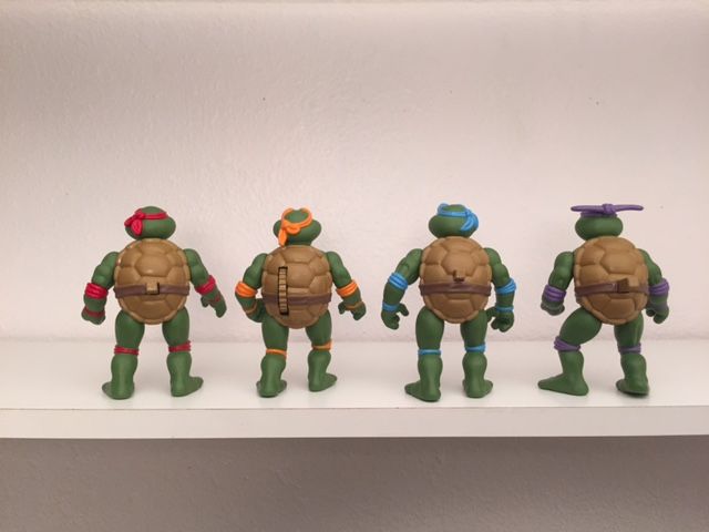 Toon Turtles (Teenage Mutant Ninja Turtles) Custom Action Figure