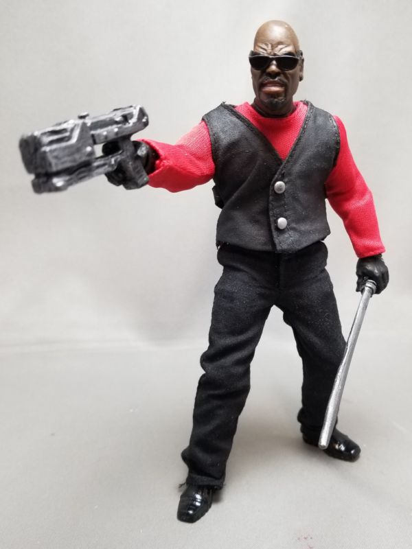 Blade ' Mezco 1:12 Style (marvel Knights) Custom Action Figure