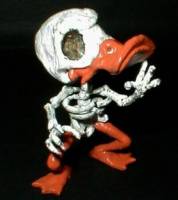 Skeleton Duck (DuckTales) Custom Miniature / Figurine