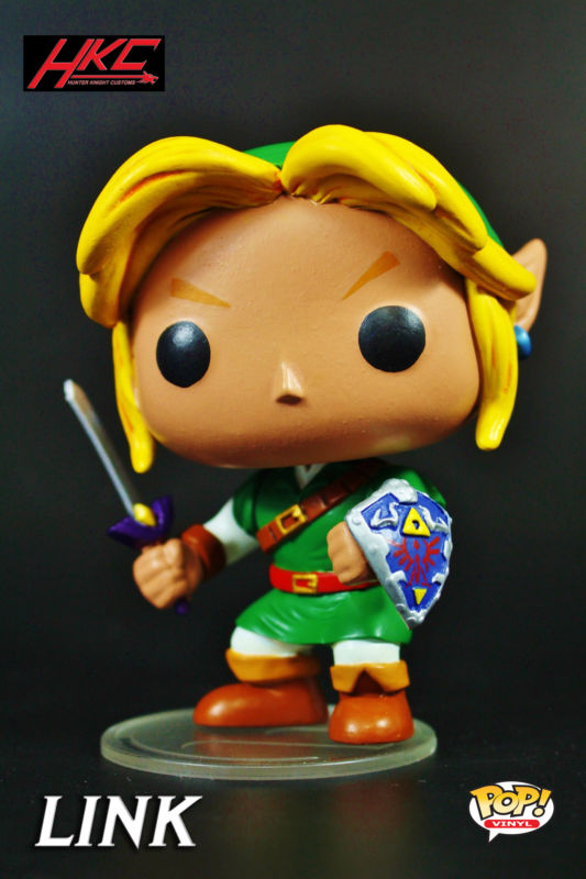 Funko Pop! Legend of Zelda Link figure (Legend of Zelda) Custom Miniature /  Figurine