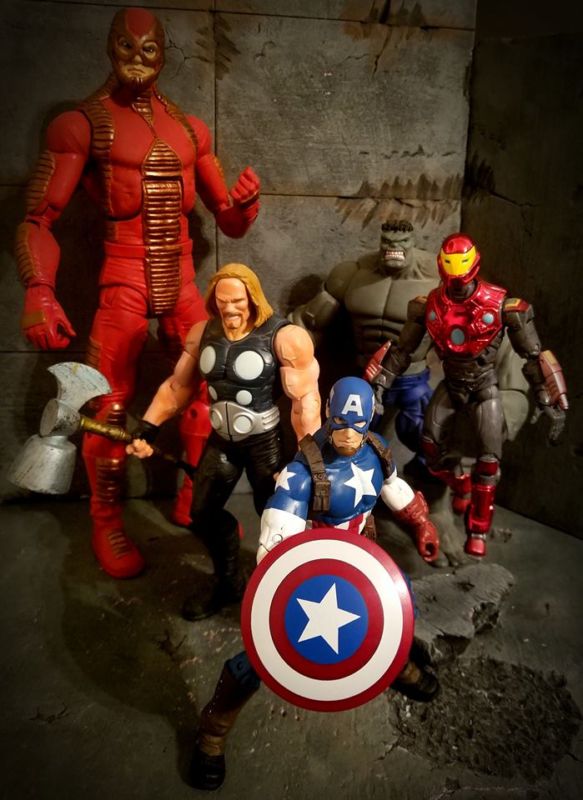 Ultimate Captain America (Marvel Legends) Custom Action Figure