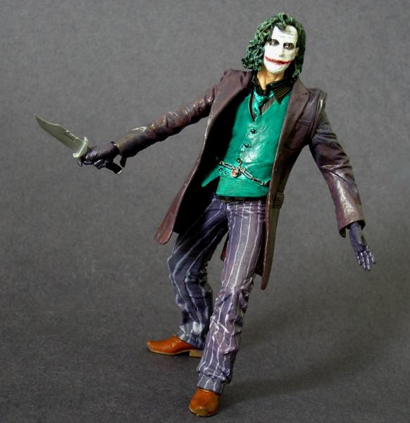 Joker Dark Knight (Batman - Movie Style) Custom Action Figure