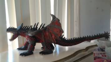 red death dragon toy