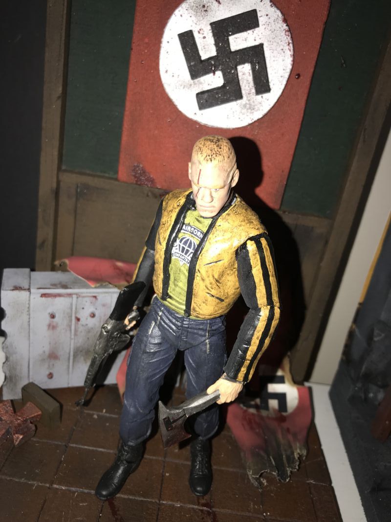 BJ Blazkowicz (Wolfenstein: The New Colossus) (Wolfenstein) Custom Action  Figure