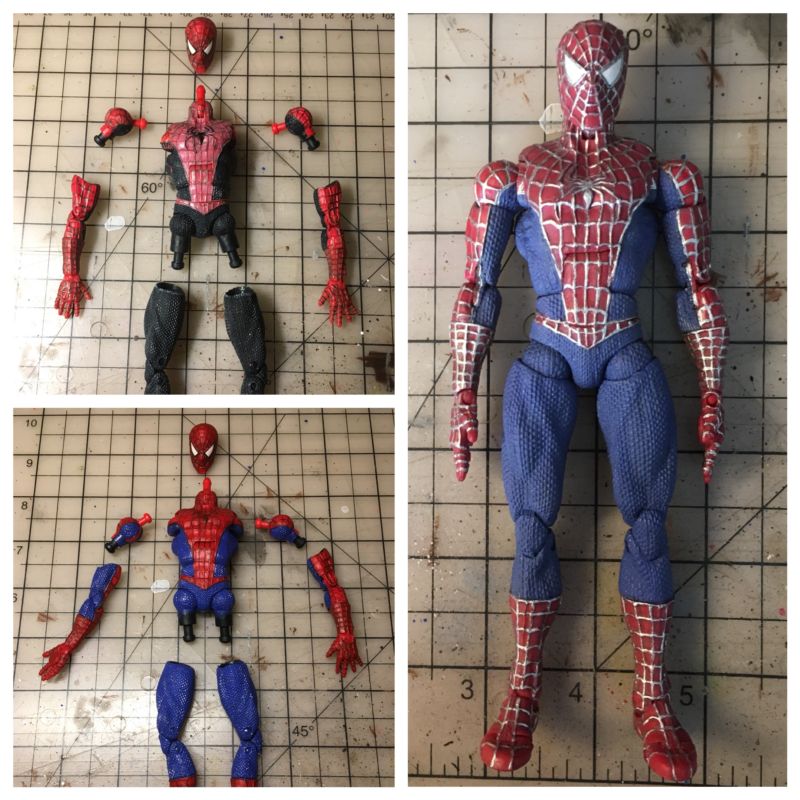 Color-Changing Spider-Man (Spider-Man - Movie) Custom Action Figure