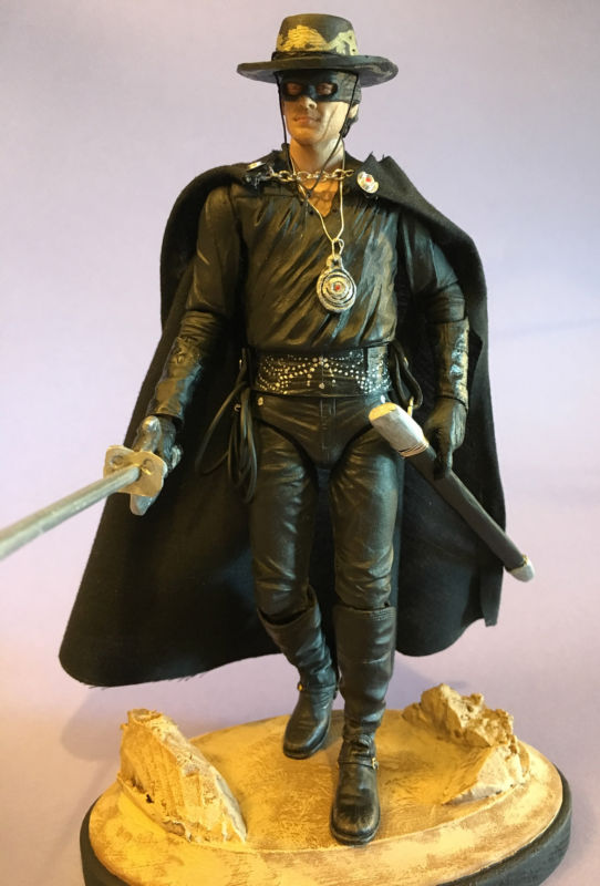 Uitrusten Mens tack The Mask Of Zorro (Zorro) Custom Action Figure