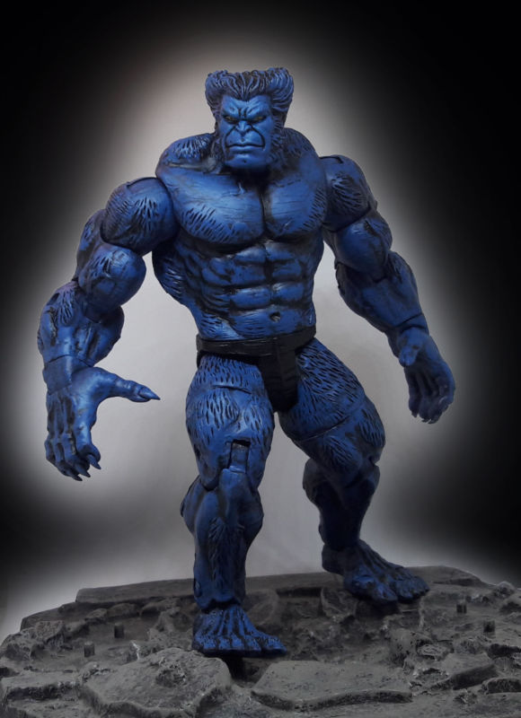 custom marvel legends beast head