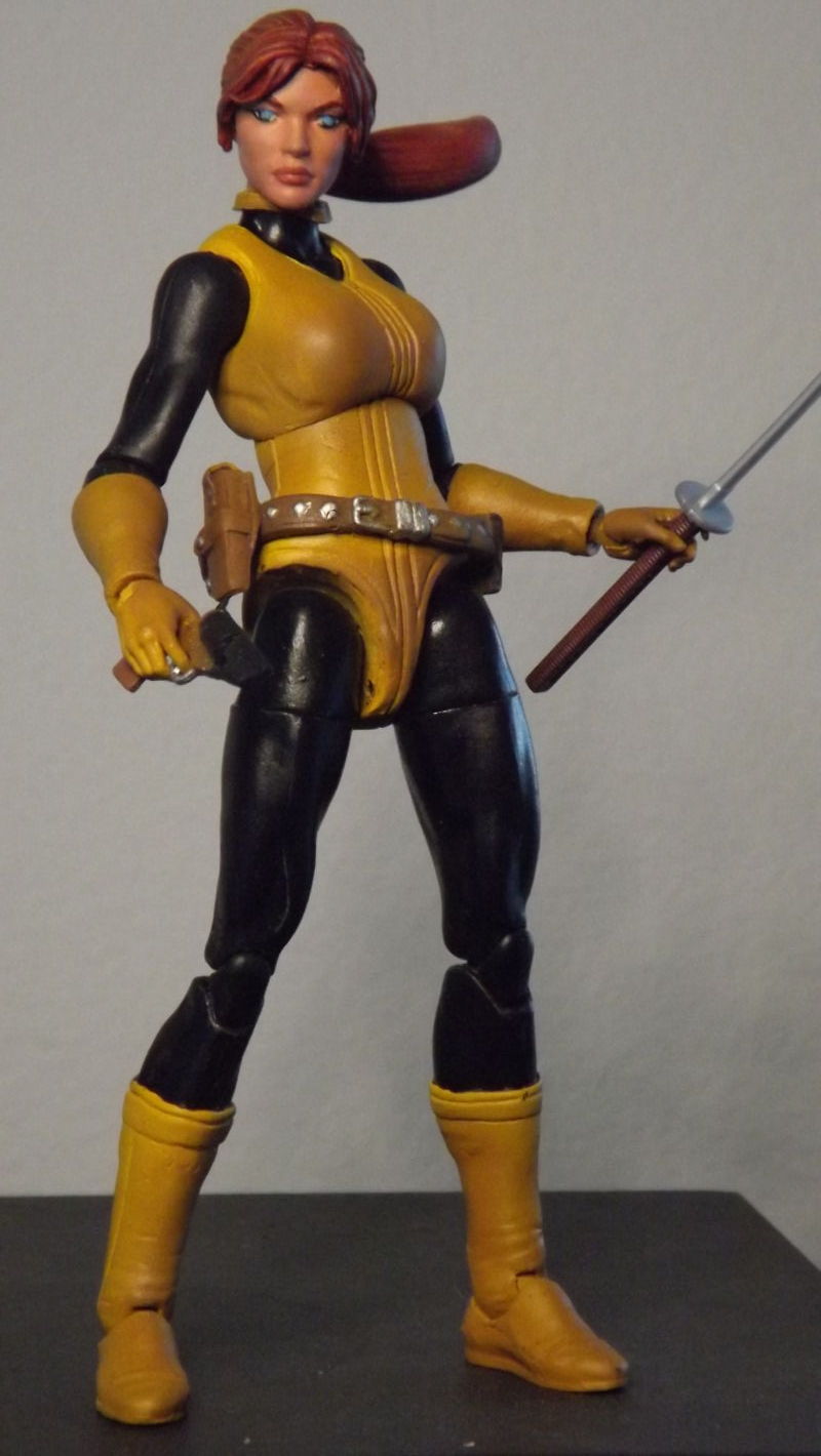 G.I. JOE Legends: Scarlett and Snake Eys (G.I. Joe) Custom Action Figure