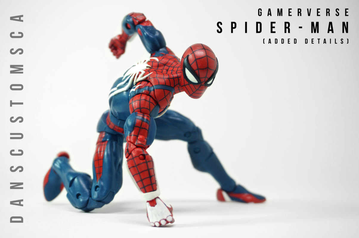 SPIDER-MAN PS4 (sculpted) (Marvel Legends) Custom Action Figure